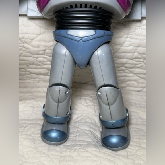 TOY STORY 1999 BUZZ LIGHTYEAR 12" DISNEY PIXAR ACTION FIGURE BLUE GRAY Working - Picture 5 of 14